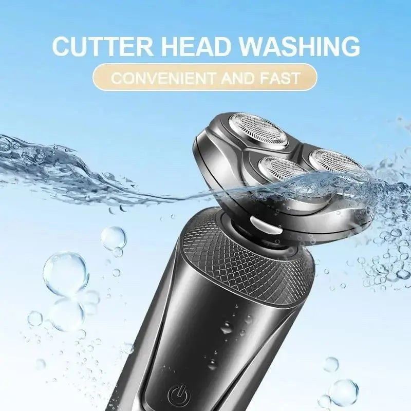 🧔♂️ 3-in-1 Electric Razor for Men – Shave, Trim & Detail with Precision