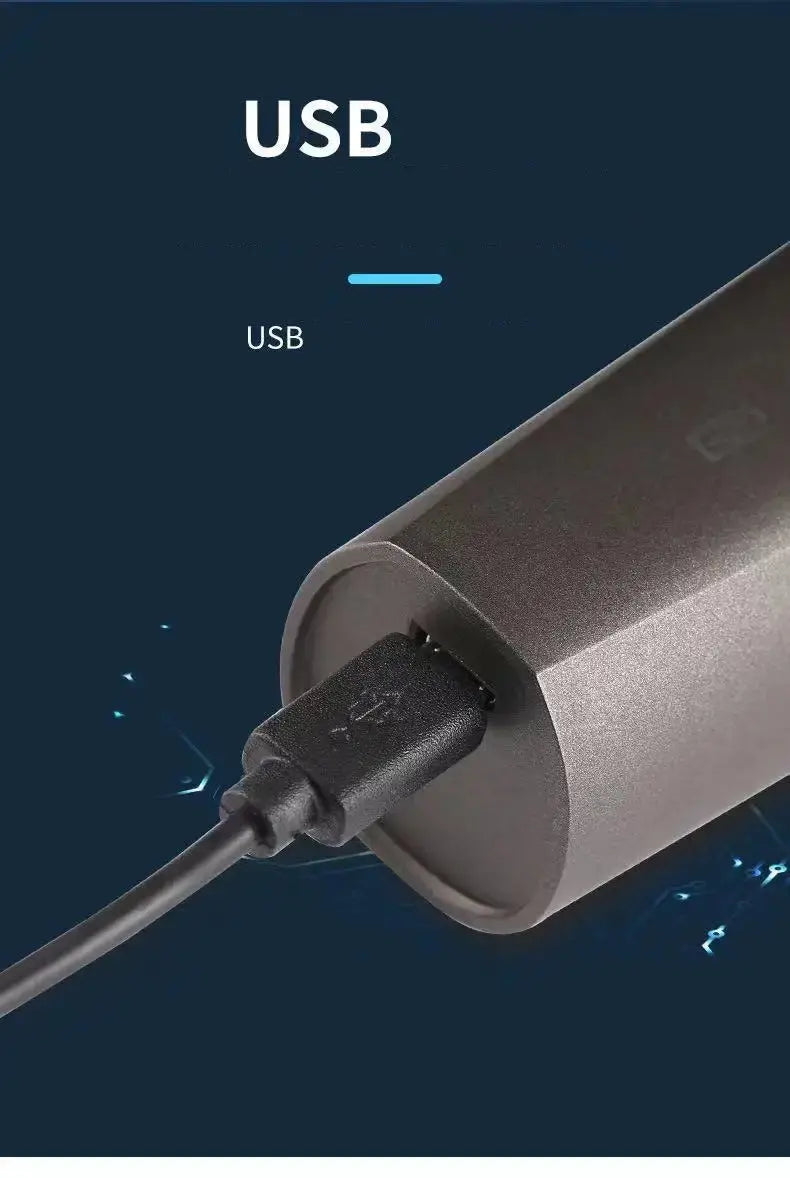 🧔♂️ 3-in-1 Electric Razor for Men – Shave, Trim & Detail with Precision
