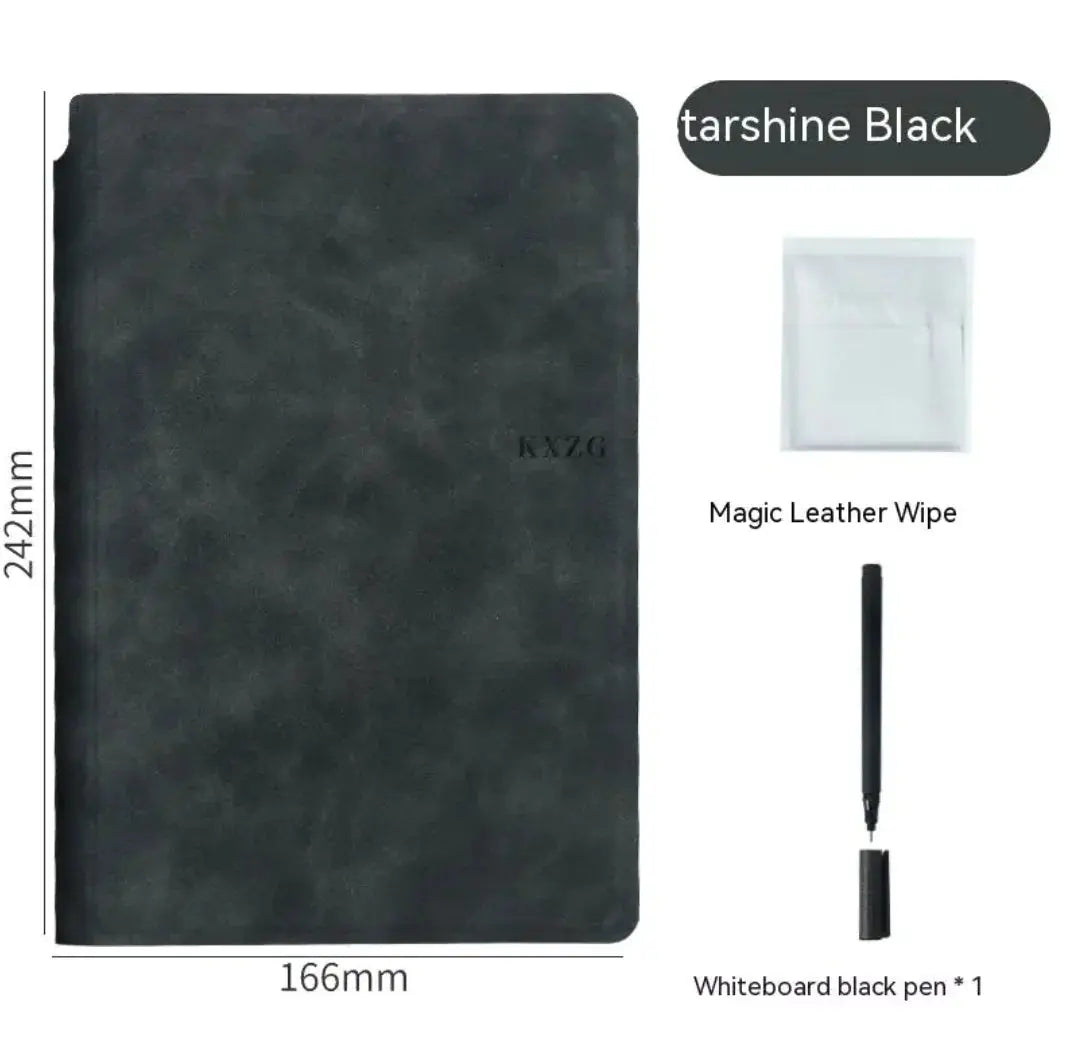 Leather Erasable Notebook