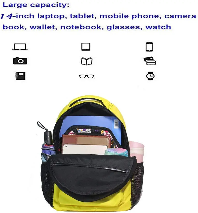 Red Blue Fire Dragon School Backpack Galaxy Teens Girls Boys Kids Bookbag, Animal Water Resistant Elementary Travel Computer Daypack for Age 4-12 Years