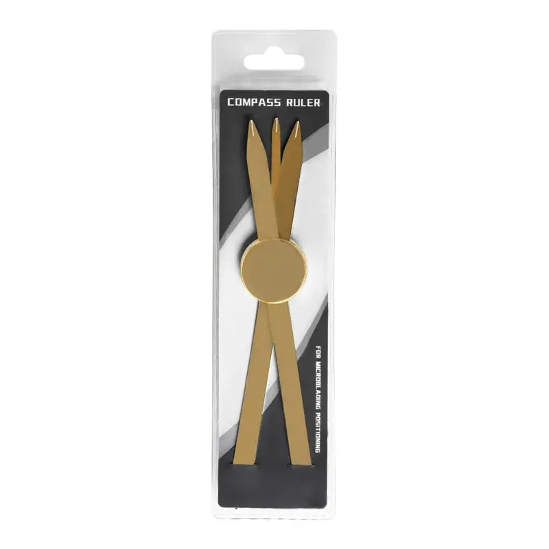 1Pc Silver/Gold/Black Microblading Balance Compass Ruler Tattoo Positioning Ruler Eyebrow Design Golden Ratio Ruler Tattoo Tool