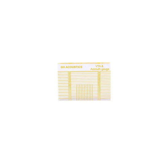 Alnicov LP Vinyl Record Player Azimuth Ruler，for Measuring Phono Tonearm VTA/Cartridge Azimuth Ruler Balance Cartridge Azimuth Ruler